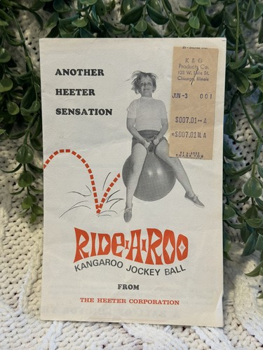 Vtg ride roo kangaroo - vtg, jockey