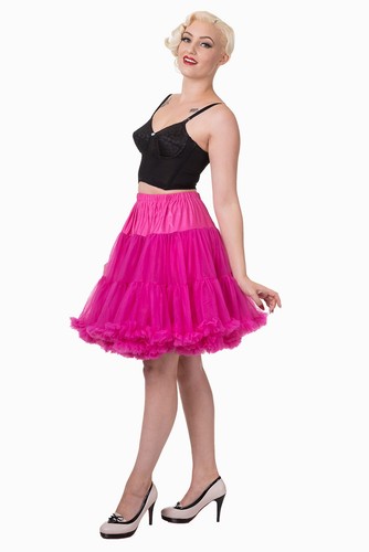 Hot pink rockabilly inches - pink,