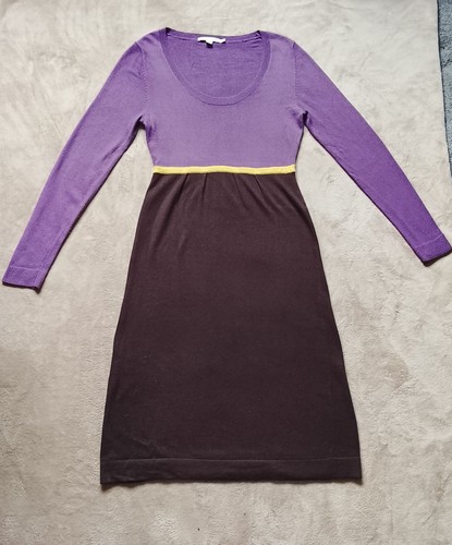 Boden dress womens purple l - boden,