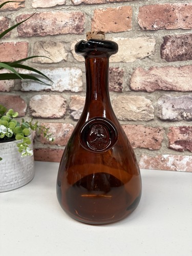 Holmegaard amber brown glass - holmegaard,