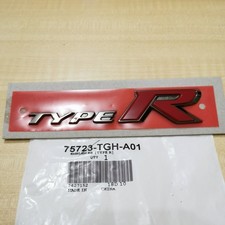 Honda Genuine Rear Emblem for Civic Type-R FK8 75723-TGH-A01