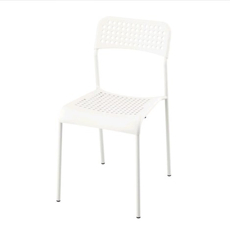 White chairs from - , ikea