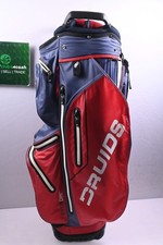 Druids Cart Bag / 14-Way Divider / Blue, Red