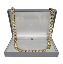 Mens 9ct Gold XP Curb Chain