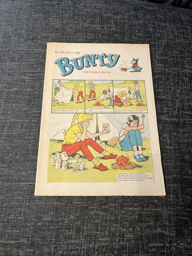 Bunty comic october 1968 - comic,