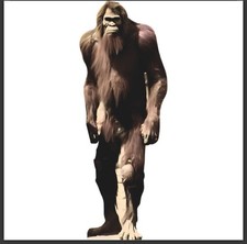 Bigfoot Life Size Cardboard