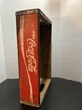 VTG Coca Cola Red Wooden Crate