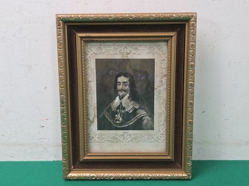 Small framed antique - small,