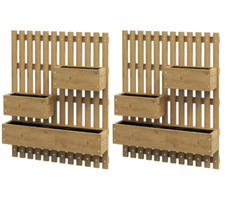 Wooden Garden Planters with
