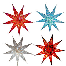 Paper Star Large 9 Pointed 60
