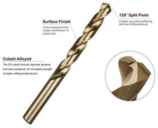 Cobalt Jobber Drill Bit For