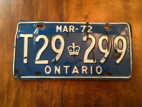 Vintage single ontario - single,