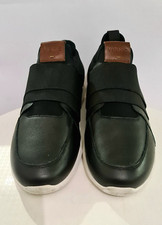 Vionic Bond Jackson Black Leather Casual Shoes UK 8.5 New RRP £110 Orthotic 