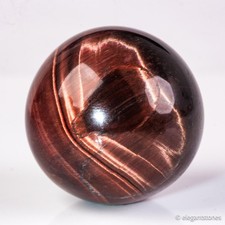 39g30mm Red Tiger Eye Sphere