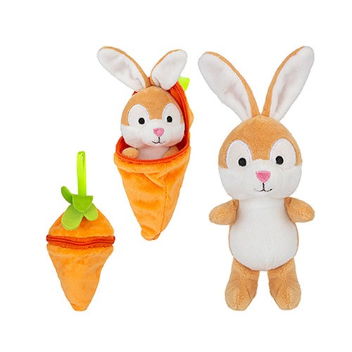 Bunny rabbit inside carrot - rabbit,