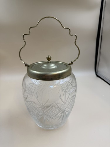 Mid century etched crystal - mid,