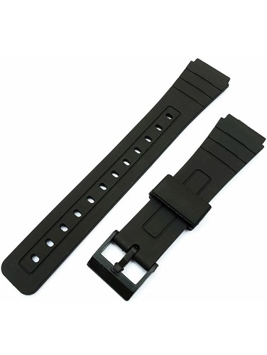 18mm black replacement strap - replacement,