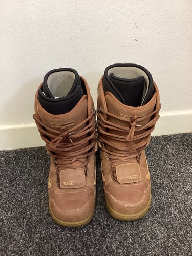 Vans brown snowboarding ski - vans,