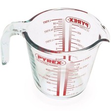 Pyrex Glass Measuring Jug 568ml 1 Pint – Heatproof Dishwasher Safe 568ml