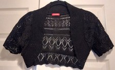 Black Sparkly Ladies Shoulder