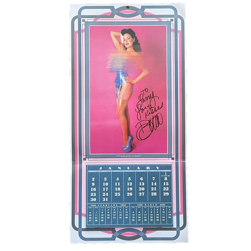Dita von teese - signed, calendar