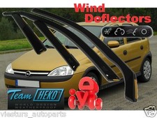 For Opel / GM / Vauxhall Corsa / Corsa C  2000 - 2006 Wind deflectors HEKO 25366