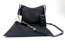 Alexander Wang Marquess Logo Strap Micro Womens Bag One Size, Black, New