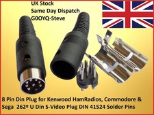 8 Pin Din Plug for Kenwood