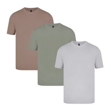 Donnay Mens 3 Pack T Shirt Tee