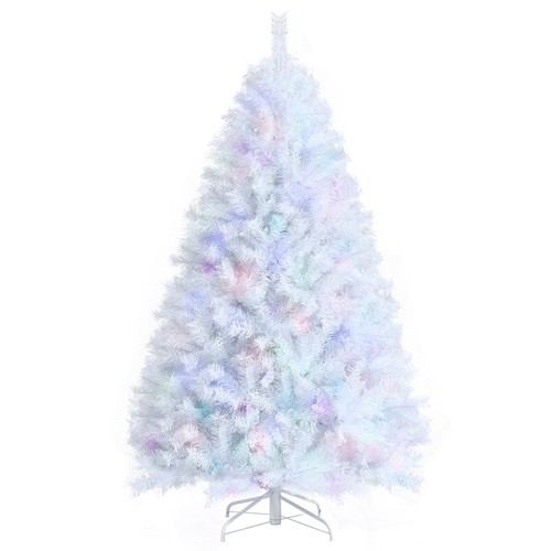 150cm white hinged artificial - white,