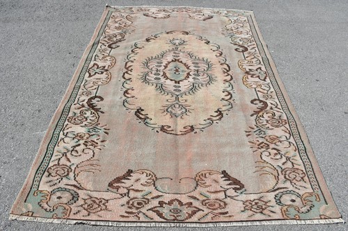 Vintage turkish rug 4x8 - turkish, ft