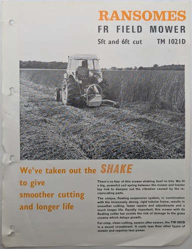Original ransomes field - ransomes,