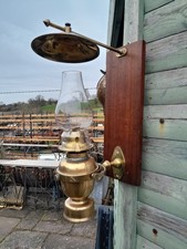 Antique Ship Wall Mounted Oil