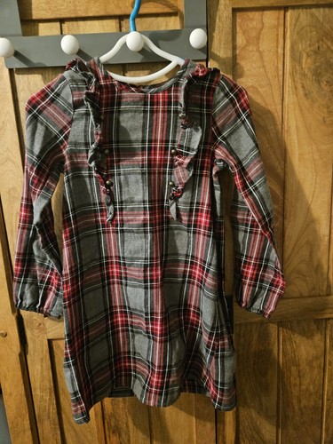 Girls tartan patern long - tartan,