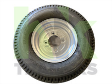 5.00 x 10 Wheel & Tyre for Erde 142 143 & Daxara Trailers, 115mm PCD, Spare