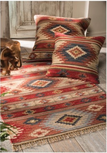 Kashi kilim cushion covers - kilim,
