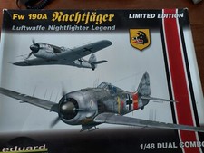 Eduard Limited Edition 1/48 Focke Wulf Fw 190A Nachtjager Dual combo