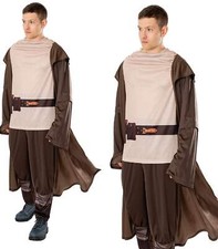 Obi Wan Kenobi Mens Star Wars Licensed Fancy Dress Costume