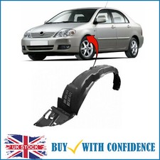 Toyota Corolla Front Wing Arch Liner Splash Guard Left Complete 2002-2007