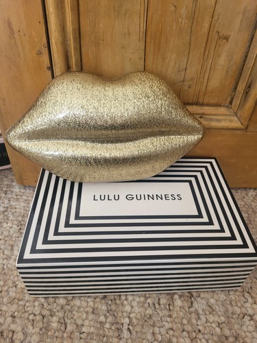 Lulu guiness gold glitter lips - glitter,