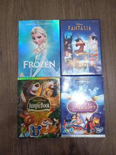 Dvd walt disney job - lot, 4