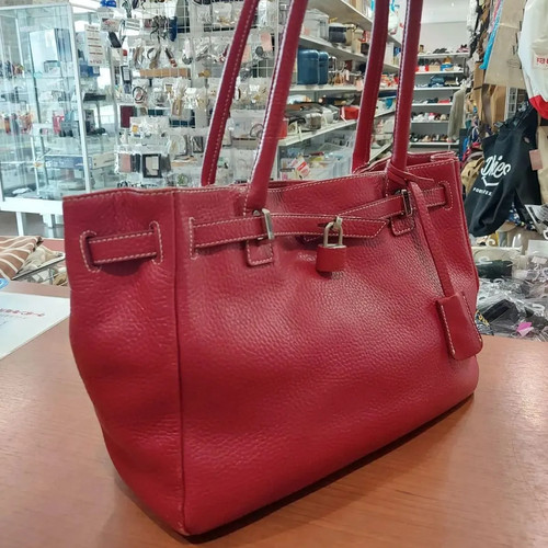 Den hamano leather tote - leather,