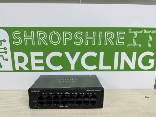 Cisco sf100 16p - 16p-port, 10/100