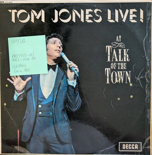 Tom jones live talk the - tom, of