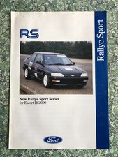 Ford Cars RS Escort Rallye