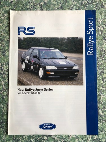 Ford cars escort rallye - ford, rs
