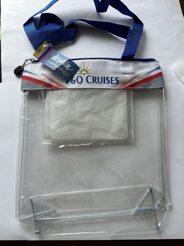Clear crossbody shoulder bag - clear,