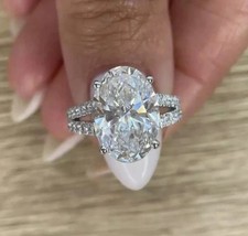 Certified 5.60 Cts Oval Cut