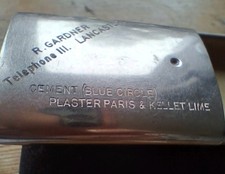 Vesta Case Advertising Blue Circle Cement