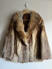 Real Vintage Red Fox Fur Coat